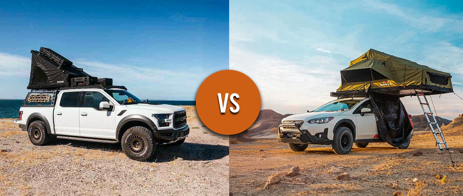 Hard Shell vs Soft Shell Roof Top Tents - A Battle of the Best from Open Road Overland