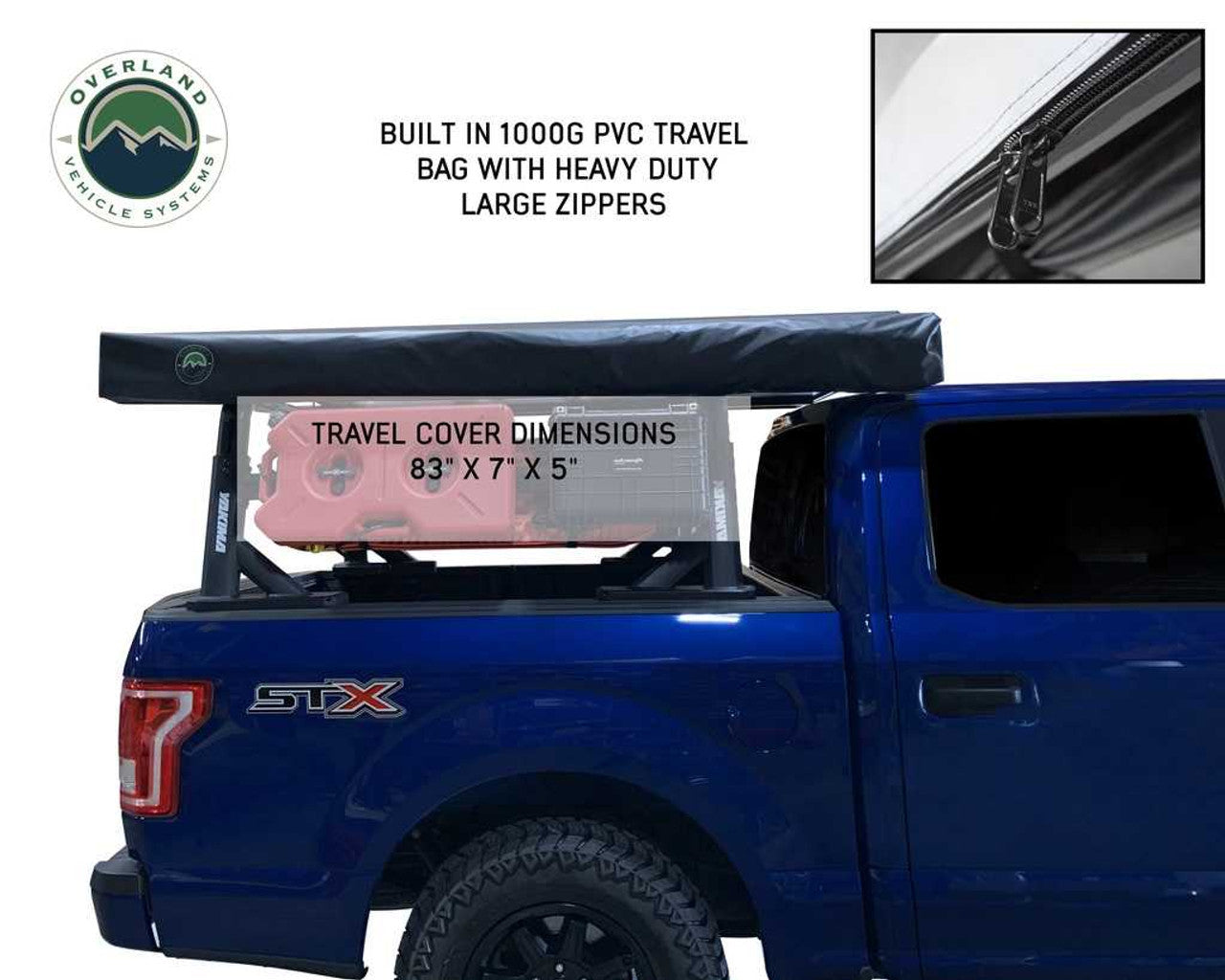 OVS HD Nomadic Awning 270 LT Passenger Side Travel Cover