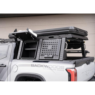 Backwoods Aluminum Bed Rack Storage Box - Toyota Tundra-1