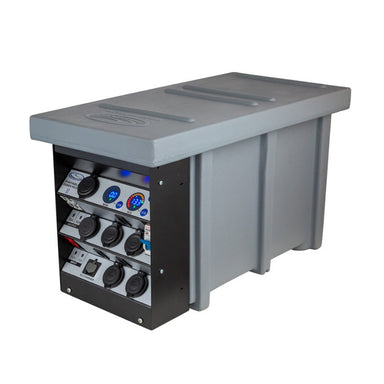 national-luna-portable-power-pack-2-gray-front-corner-view-on-white-background