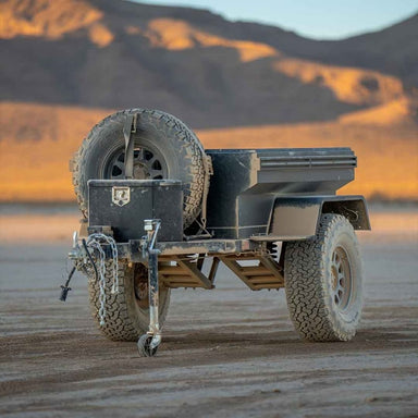 overland-vehicle-systems-off-road-trailer-front-corner-view-in-the-desert