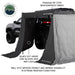 XD Nomadic 270 LTE Awning Walls - Black Fabric and Trim