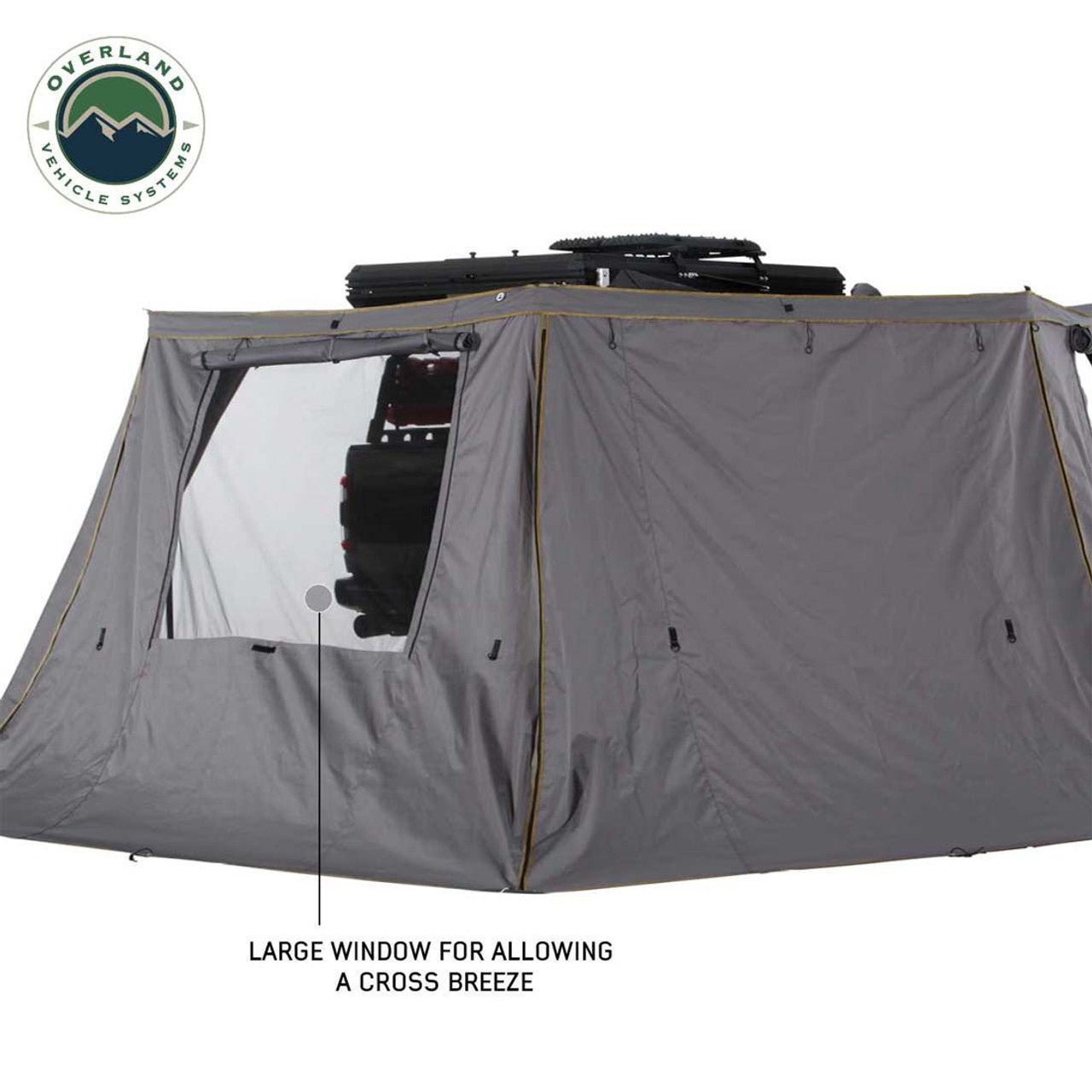 OVS HD Nomadic 270 Degree Awning - Wall 2 with Window - Passenger Side