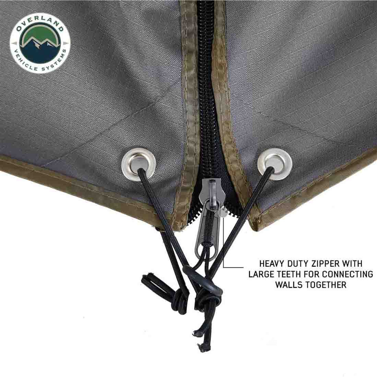 OVS HD Nomadic 270 Degree Awning - Wall 2 with Window - Passenger Side