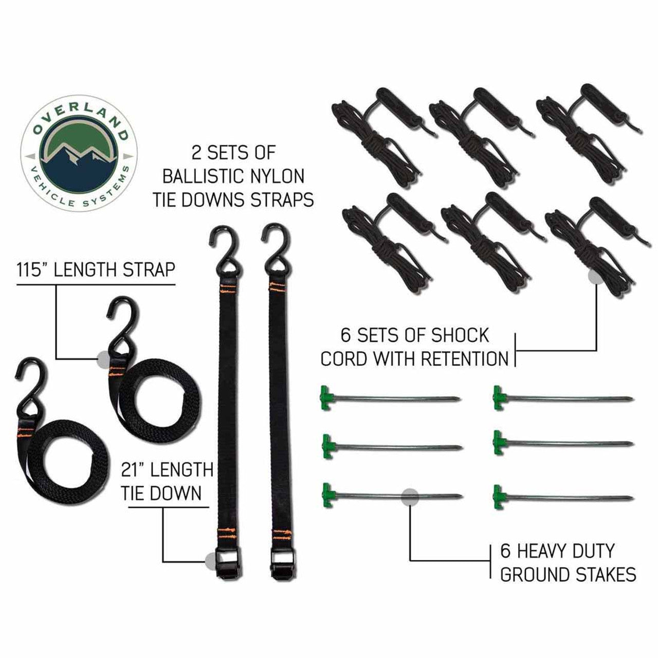 OVS HD Nomadic - Awning Bracket Kit, 270 & 180