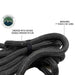 Brute Kinetic Recovery Strap 1" x 30' With Storage Bag - 30% stretch