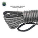 3/8" Brute Recovery Winch Line Extension 50' - 20,000 LB. - Gray