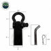 Receiver Mount Recovery Shackle 3/4" 4.75 Ton Rated Black Universal