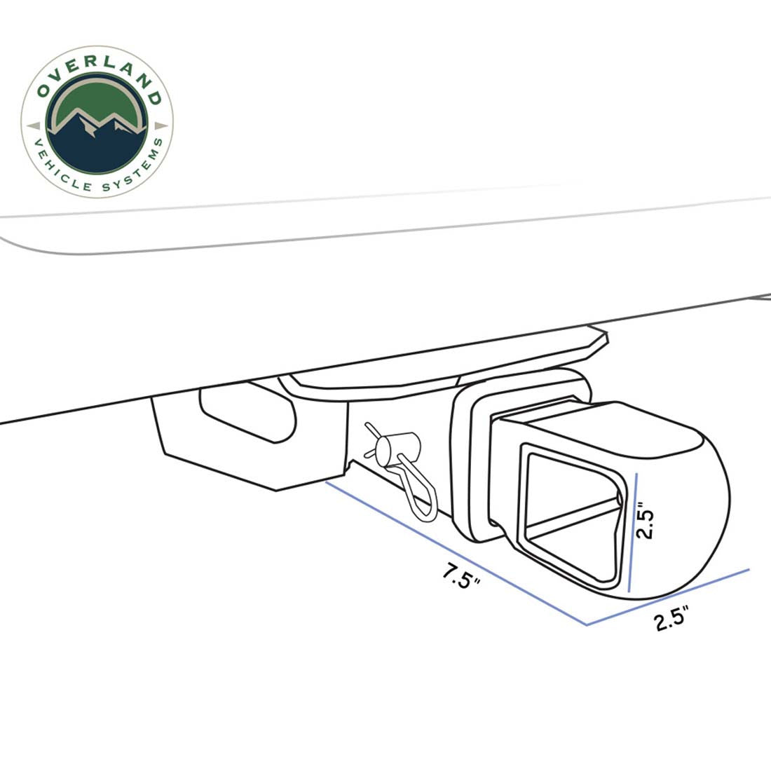 Aluminum Receiver Hitch Mount