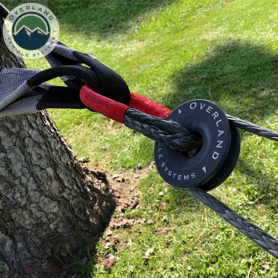 Soft Shackle 7/16" x 23" 41,000 LB. with Loop & Abrasive Sleeve & Storage Bag