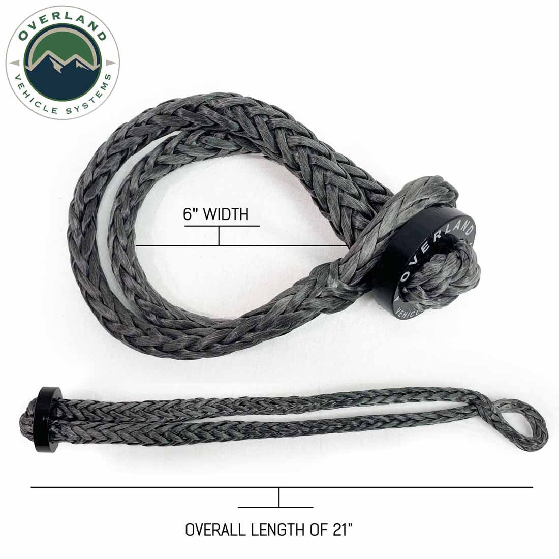 Soft Shackle 5/8" x 22" 44,500 lb. with Collar with Storage Bag