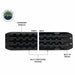 Recovery Ramp With Pull Strap and Storage Bag - Gray/Black Universal