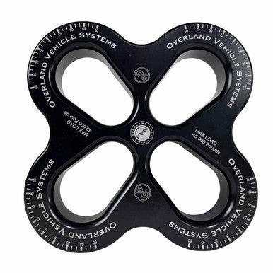 4-Way R.D.L. 8" Recovery Distribution Link 45,000 lb. Black