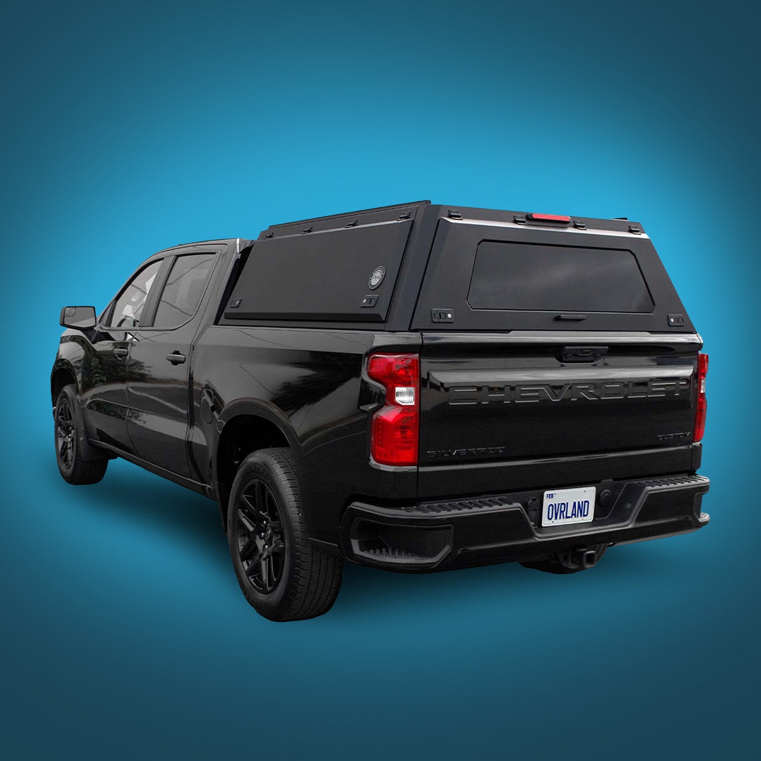 OVS Expedition Truck Cap 2019-2026 Silverado/Sierra 1500 5.8 Ft Bed