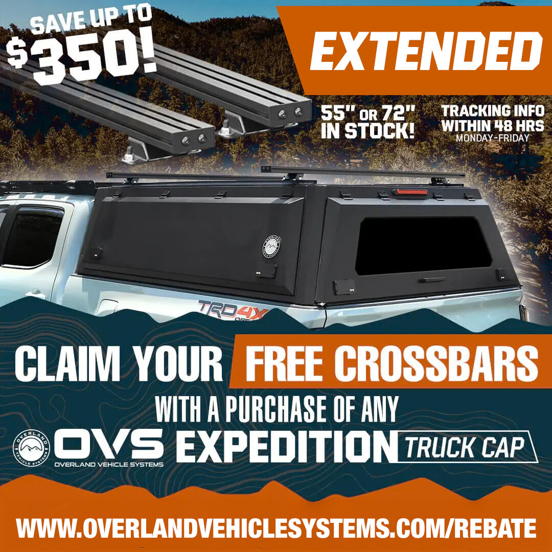 OVS Expedition Truck Cap 2022-2026 Toyota Tundra 5.5 Ft Bed