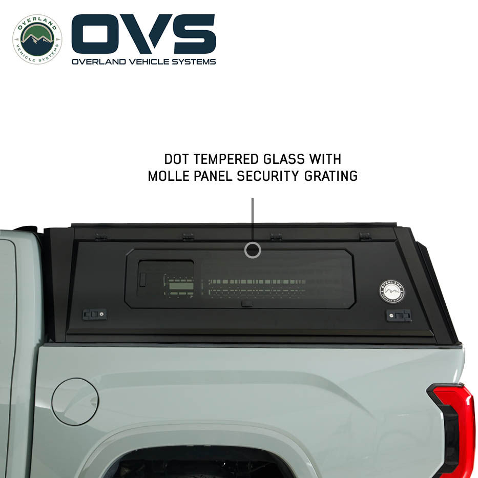 OVS Expedition Pro+ Truck Cap - 2016-2023 Toyota Tacoma 5 ft. Bed