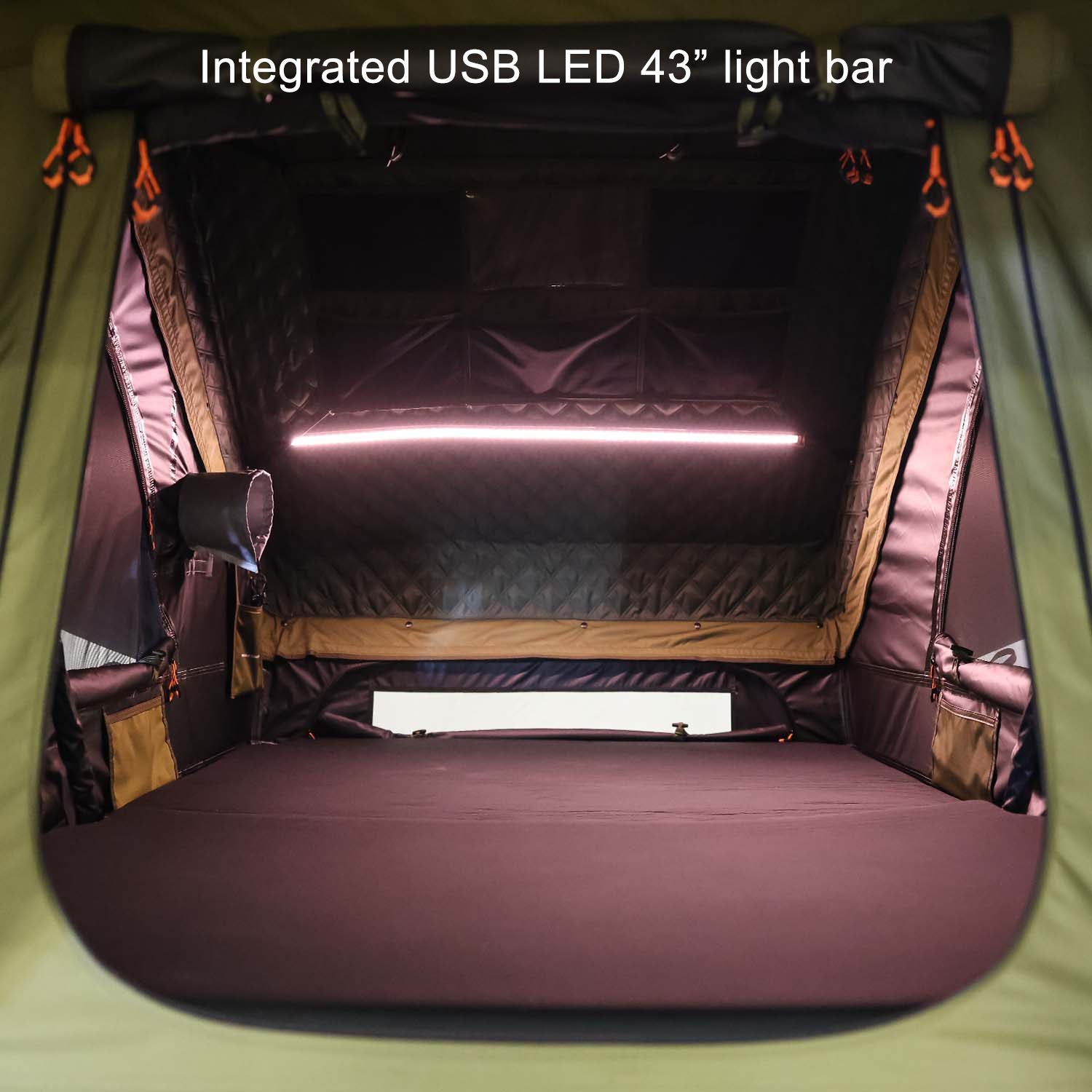 Armadillo Horizon 3: Premium Hardshell Rooftop Tent for All-Season Adventure (Left Open Only)