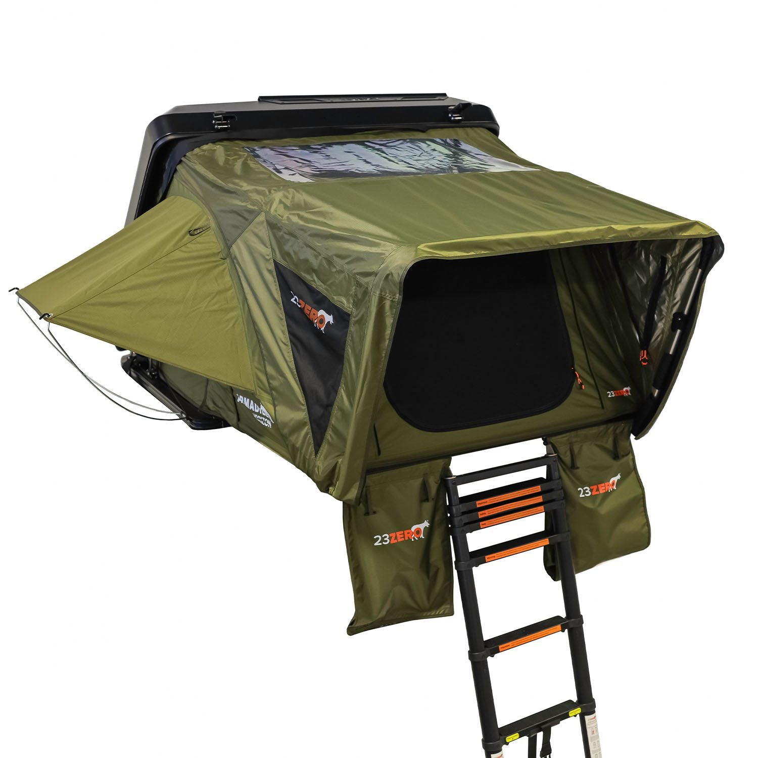 Armadillo Horizon 3: Premium Hardshell Rooftop Tent for All-Season Adventure (Left Open Only)