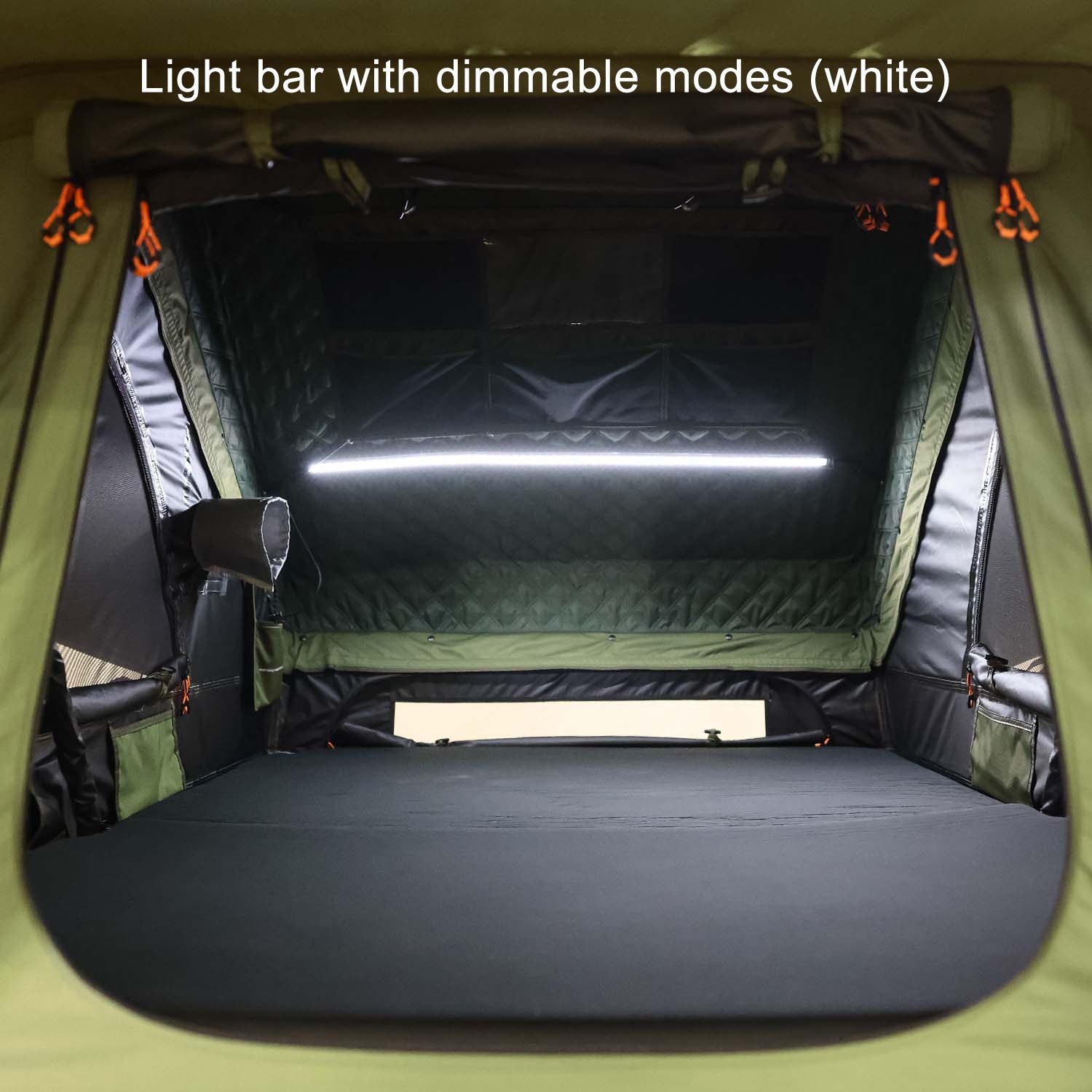 Armadillo Horizon 2: Premium Hardshell Rooftop Tent for All-Season Adventure (Left Open Only)