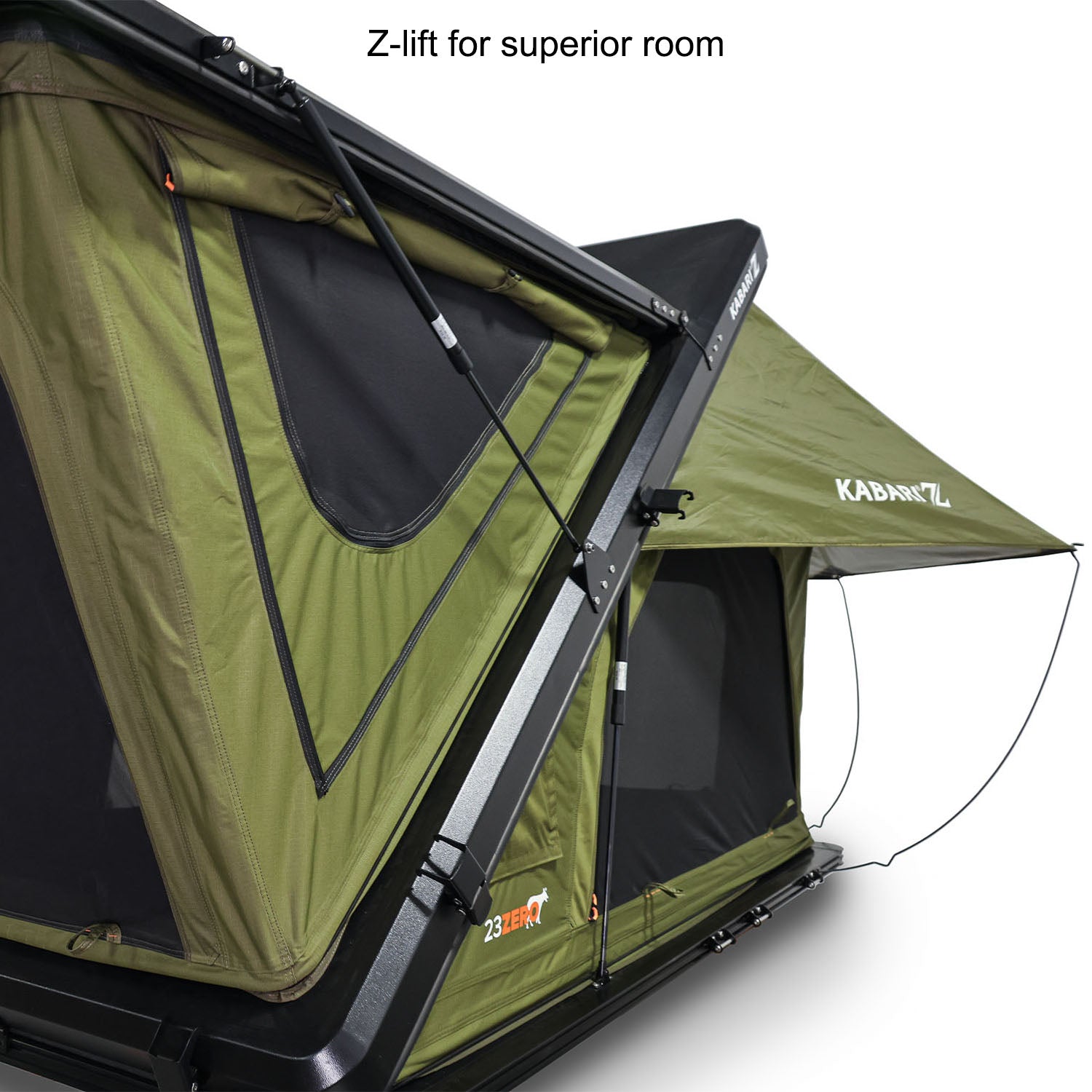 Kabari Z Aluminum Z-Lift Hard Shell Roof Tent