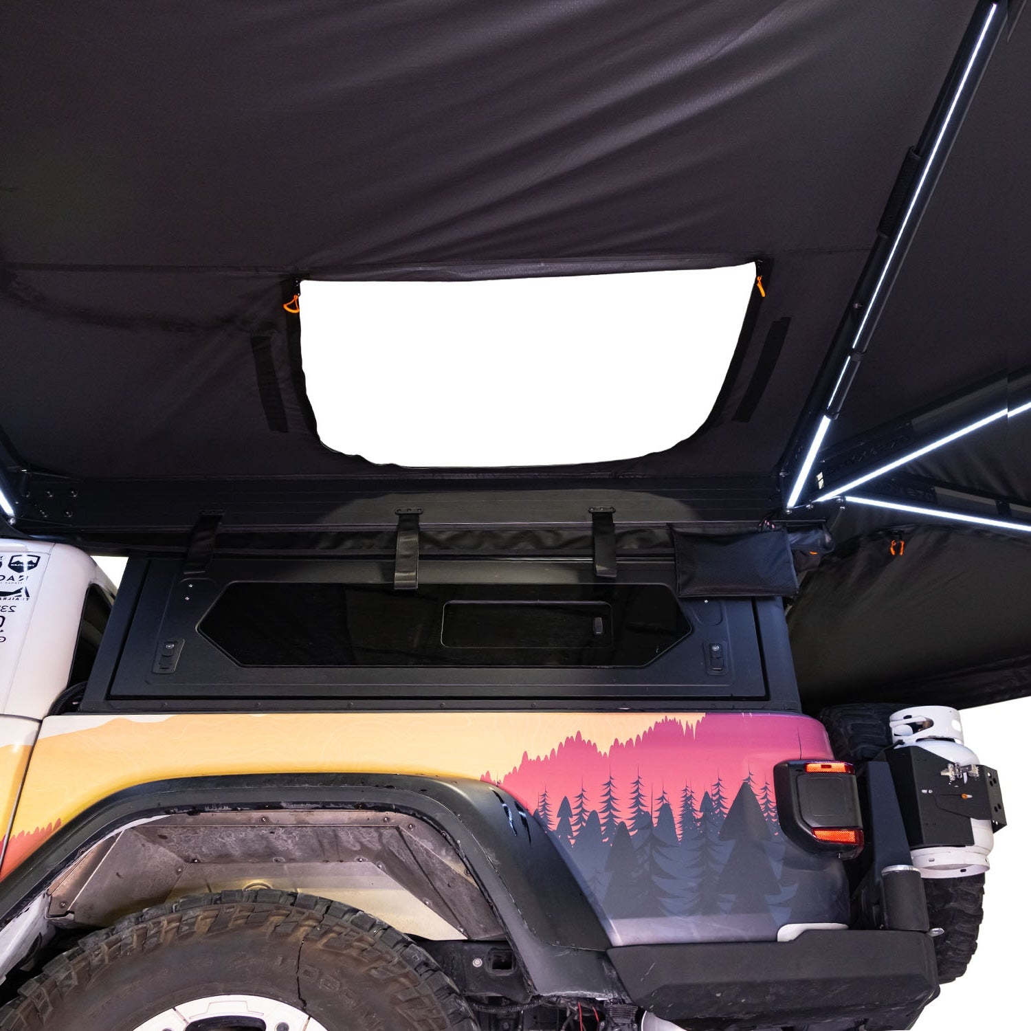 Onyx 270 Freestanding Vehicle Awning - Left