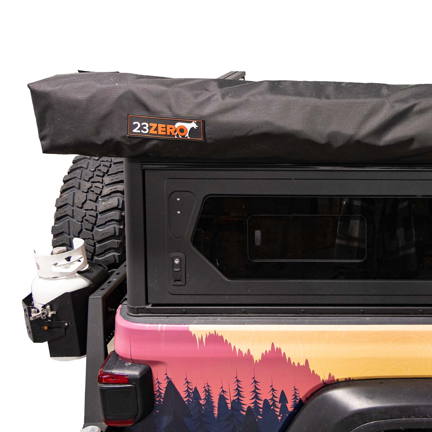 Onyx 270 Freestanding Vehicle Awning - Left