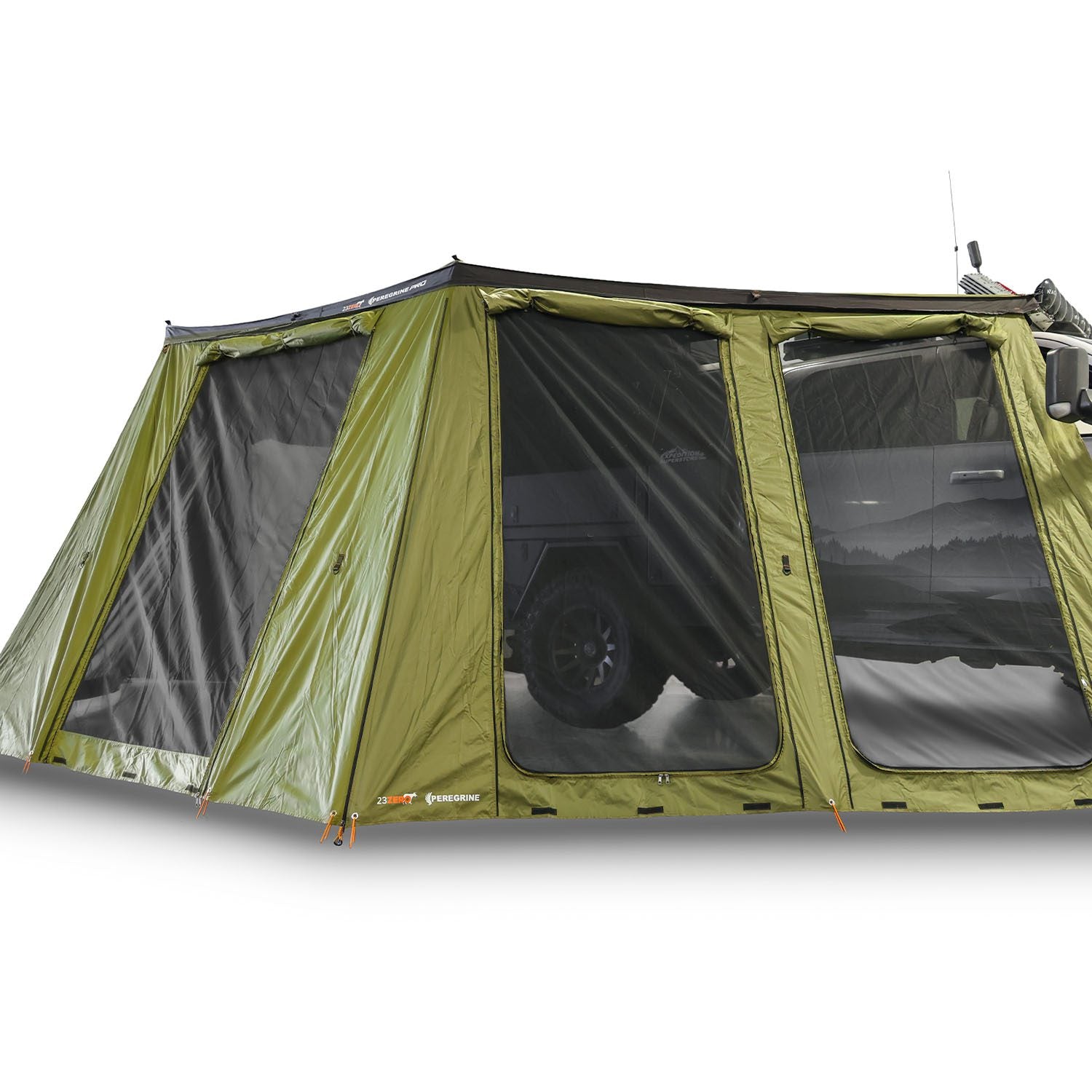 Peregrine PRO 5 Arm 270 Degree Awning Wall Kit – Right