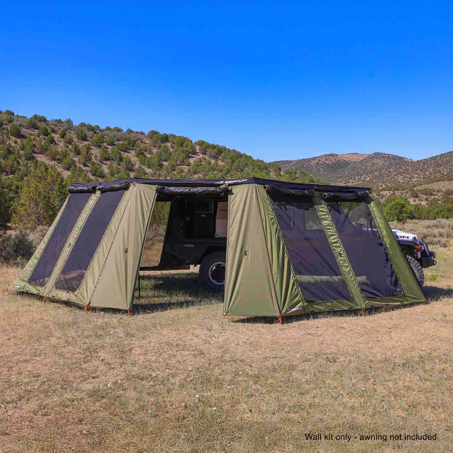 Peregrine PRO 6 Arm 270 Degree Awning Wall Kit - Left