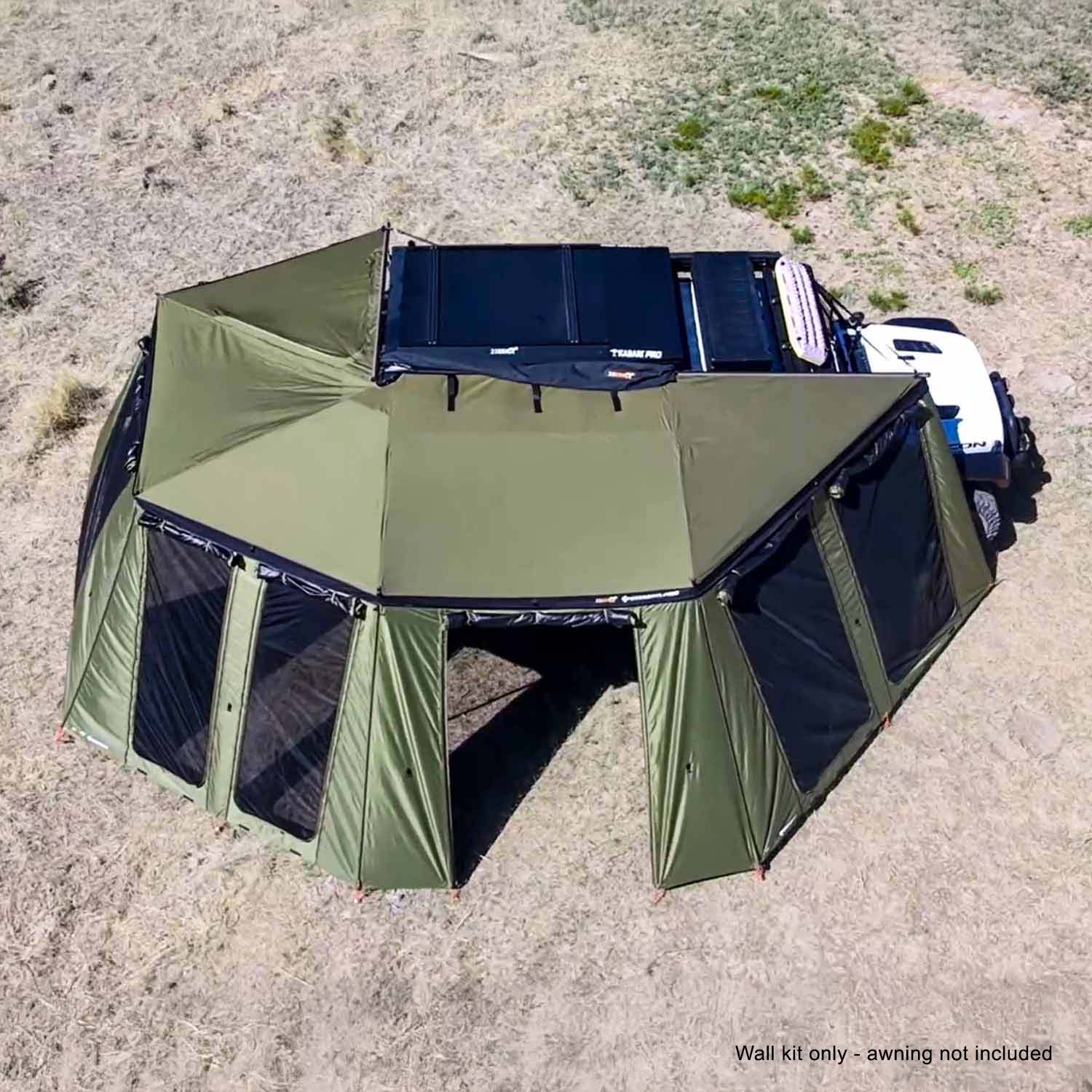 Peregrine PRO 6 Arm 270 Degree Awning Wall Kit - Left