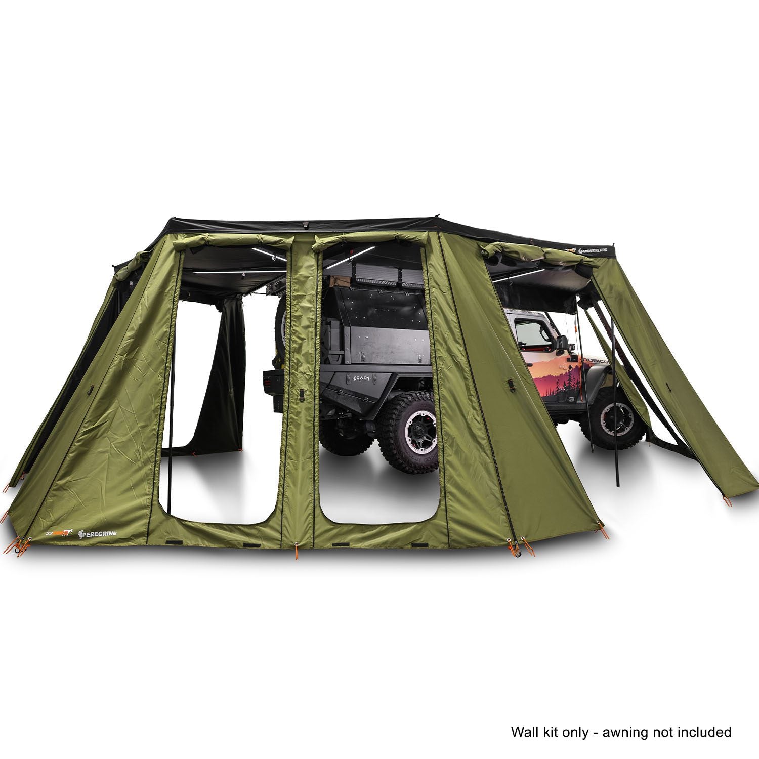 Peregrine PRO 6 Arm 270 Degree Awning Wall Kit - Left