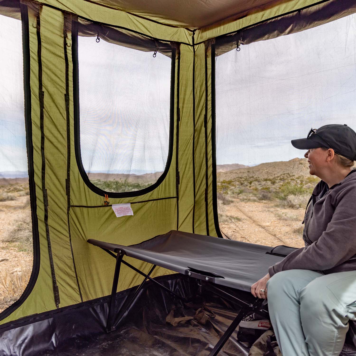 Bushman Awning Room 90" x 98" — Expand Your Outdoor Living Space