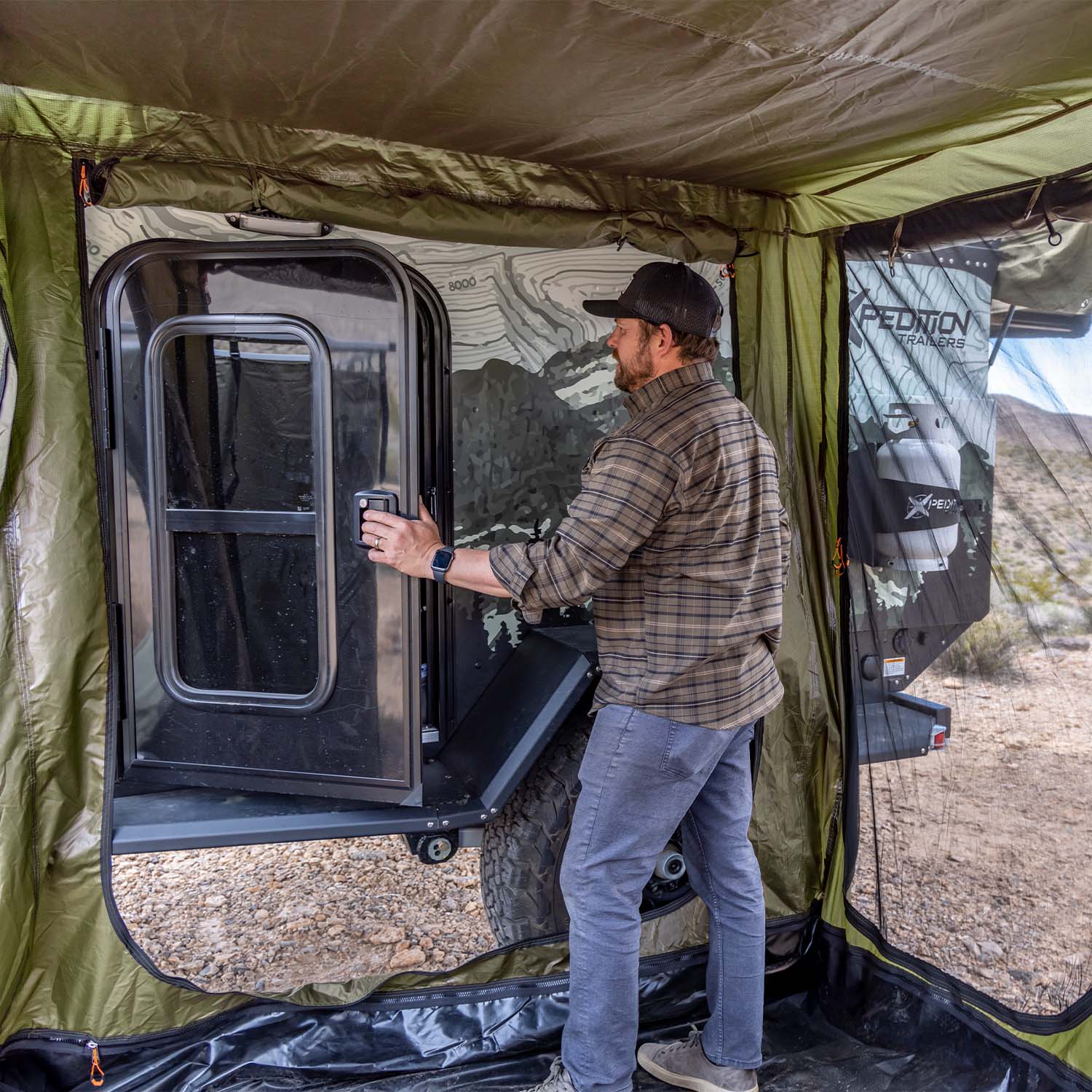 Bushman Awning Room 90" x 98" — Expand Your Outdoor Living Space