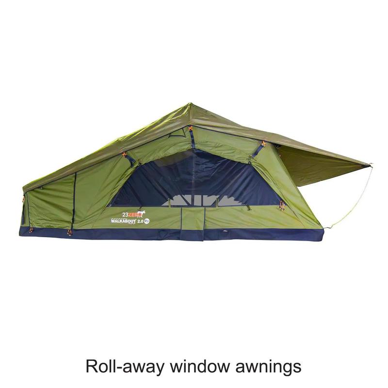 23zero tent Walkabout 87 2.0 now with Heater/Cooler Port