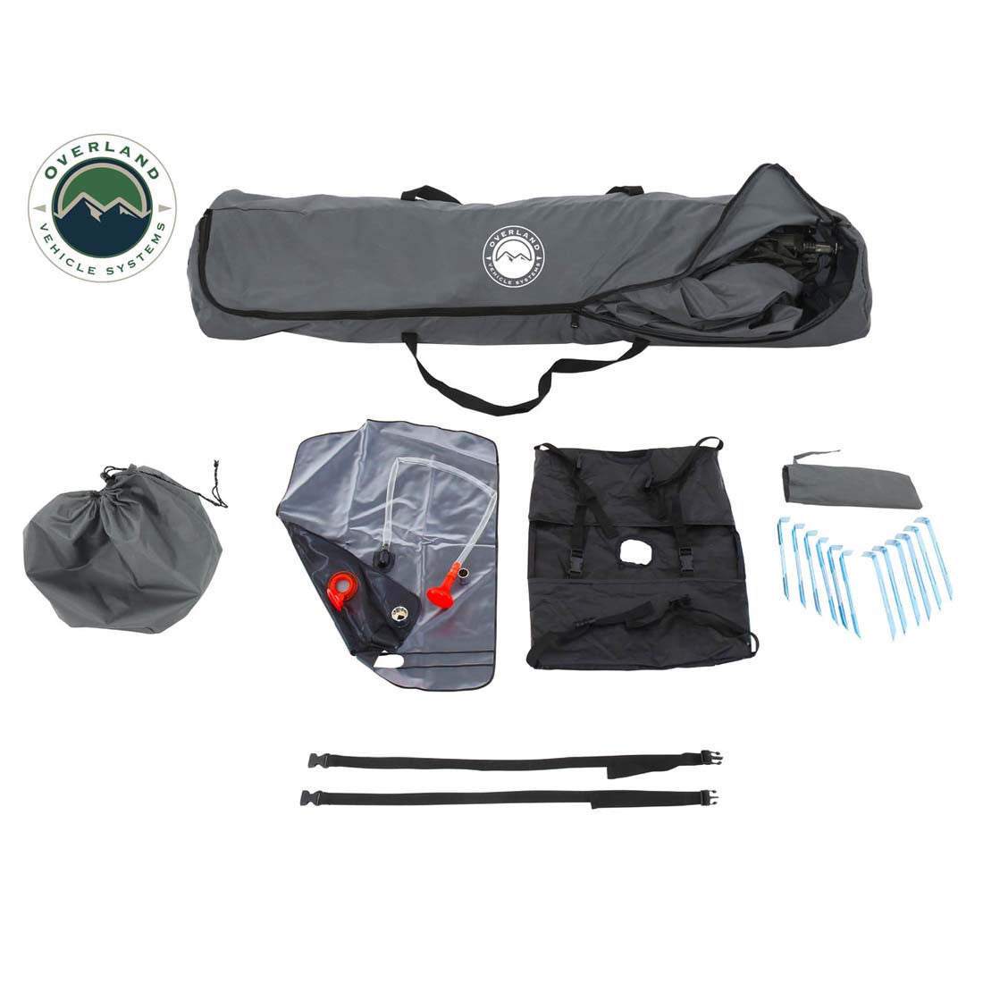 Portable Privacy Room with Shower, Retractable Floor and Amenity Pouches and More – Quick Set Up