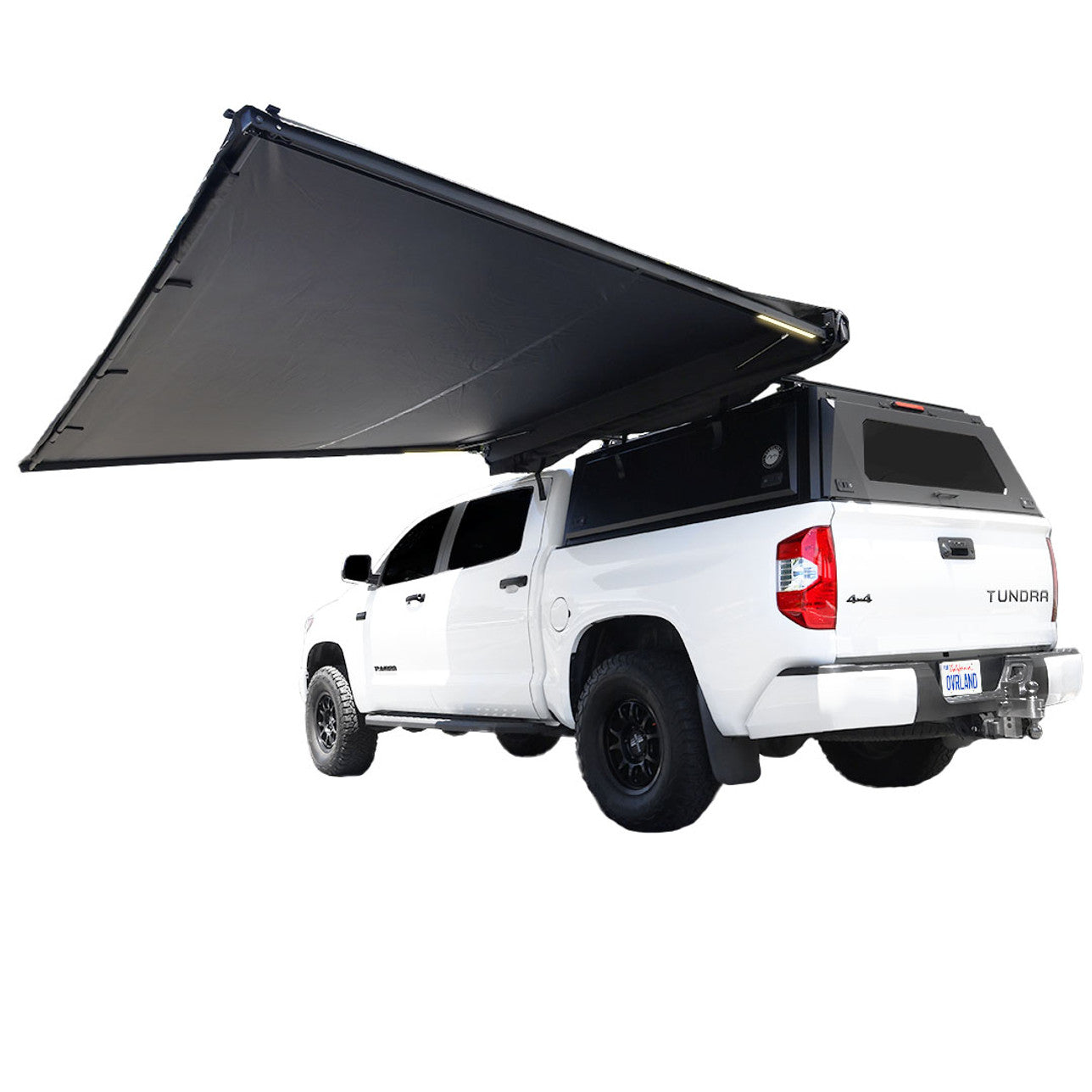 OVS XD Nomadic Self-Deploying 90 Degree Awning with Lights & Black Out Fabric Universal