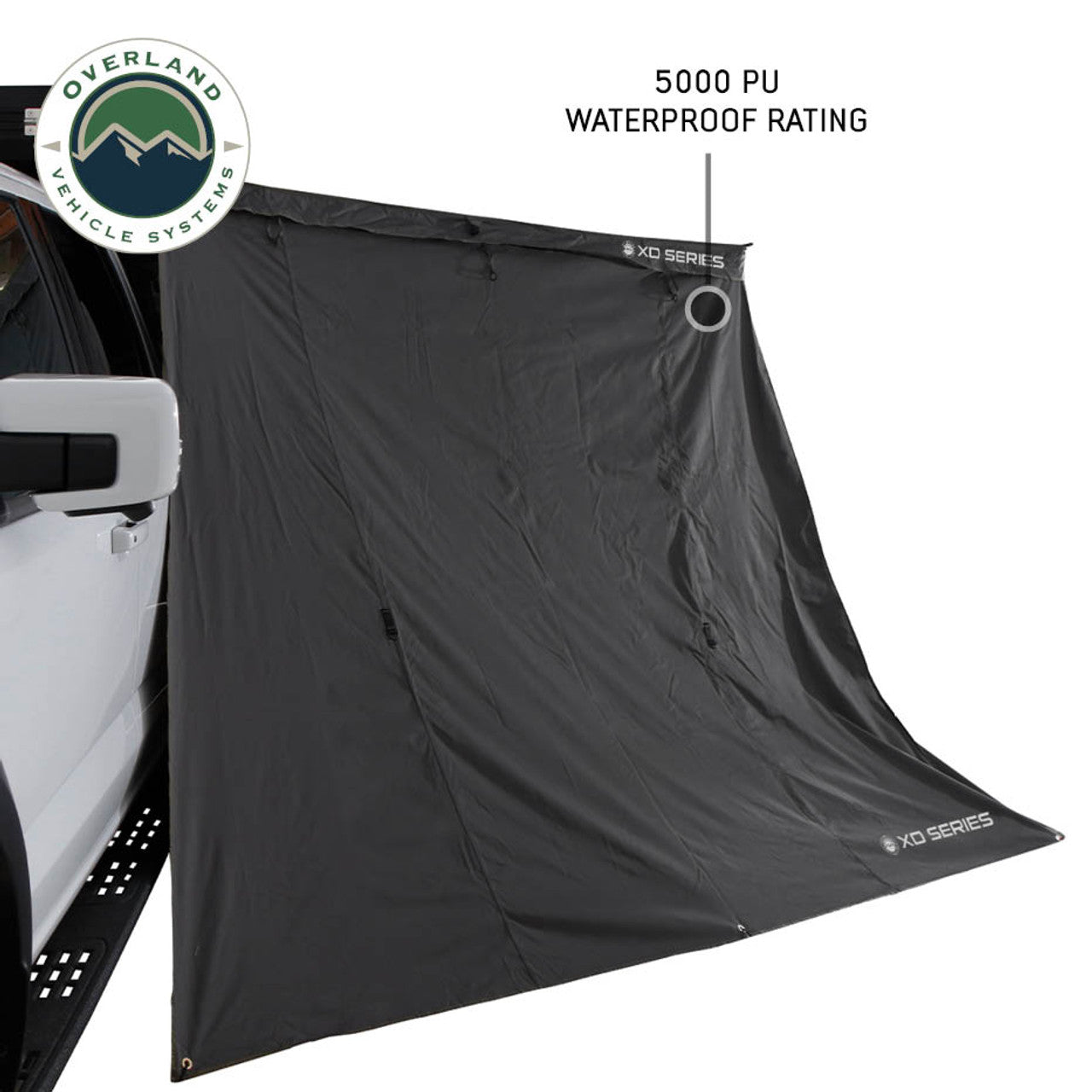 XD Nomadic 270 LT Awning Walls - Black Fabric and Trim