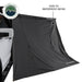 XD Nomadic 270 LT Awning Walls - Black Fabric and Trim