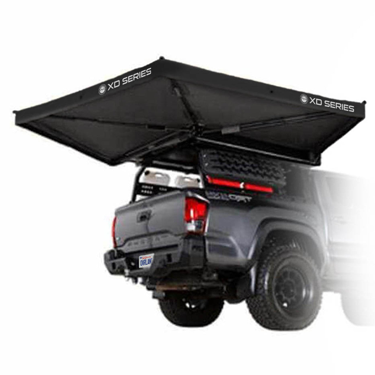 OVS XD Nomadic 270 LTE Awning - Black Fabric and Travel Cover