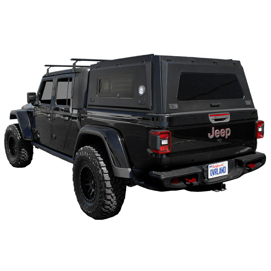 OVS Expedition Pro+ Truck Cap - 2020-2026 Jeep Gladiator 5 ft. Bed