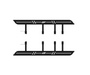 CBI Toyota Tundra Overland Rock Sliders | 2022-2026