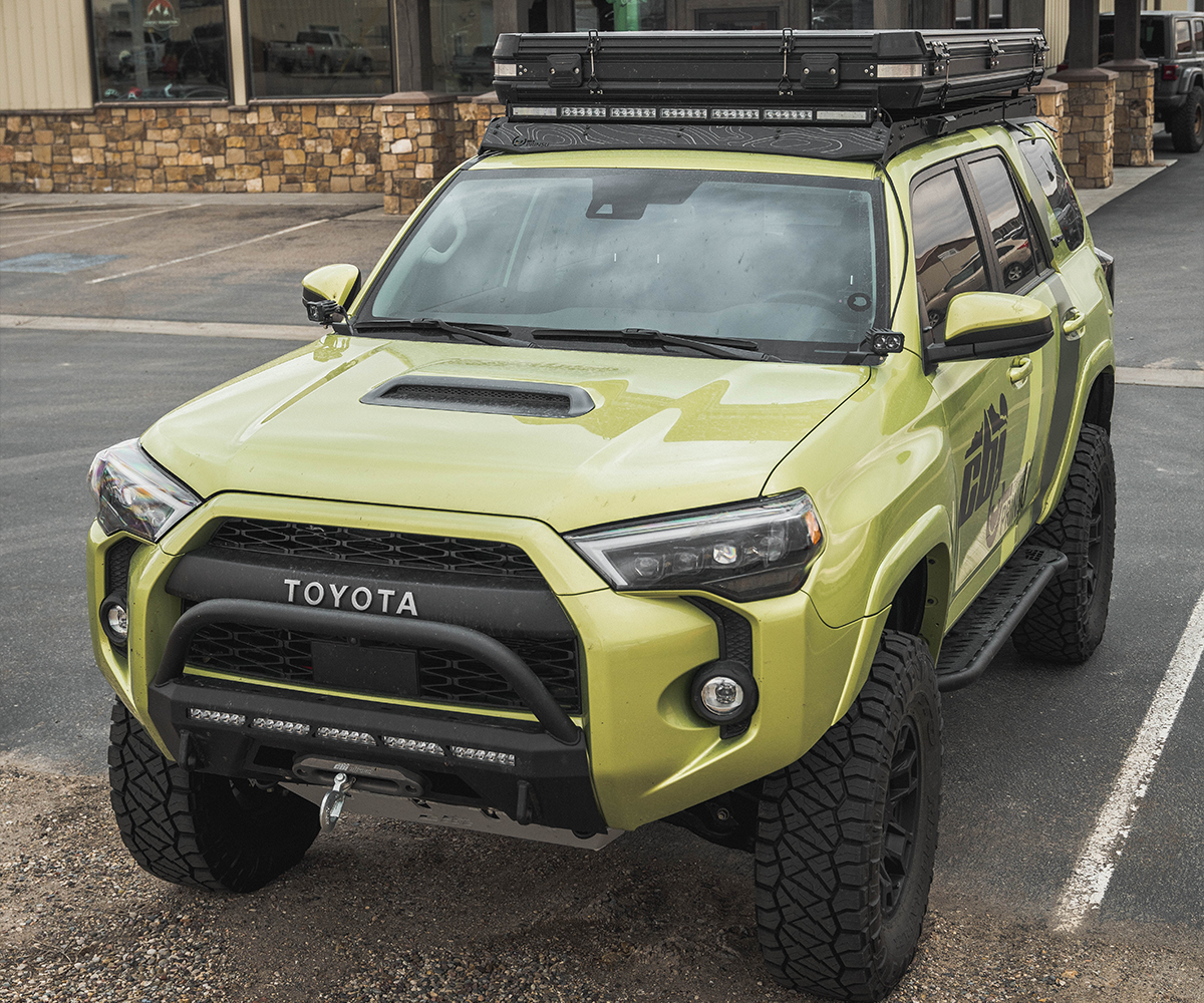 CBI Toyota 4Runner Overland Bolt-On Rock Sliders | 2010-2024
