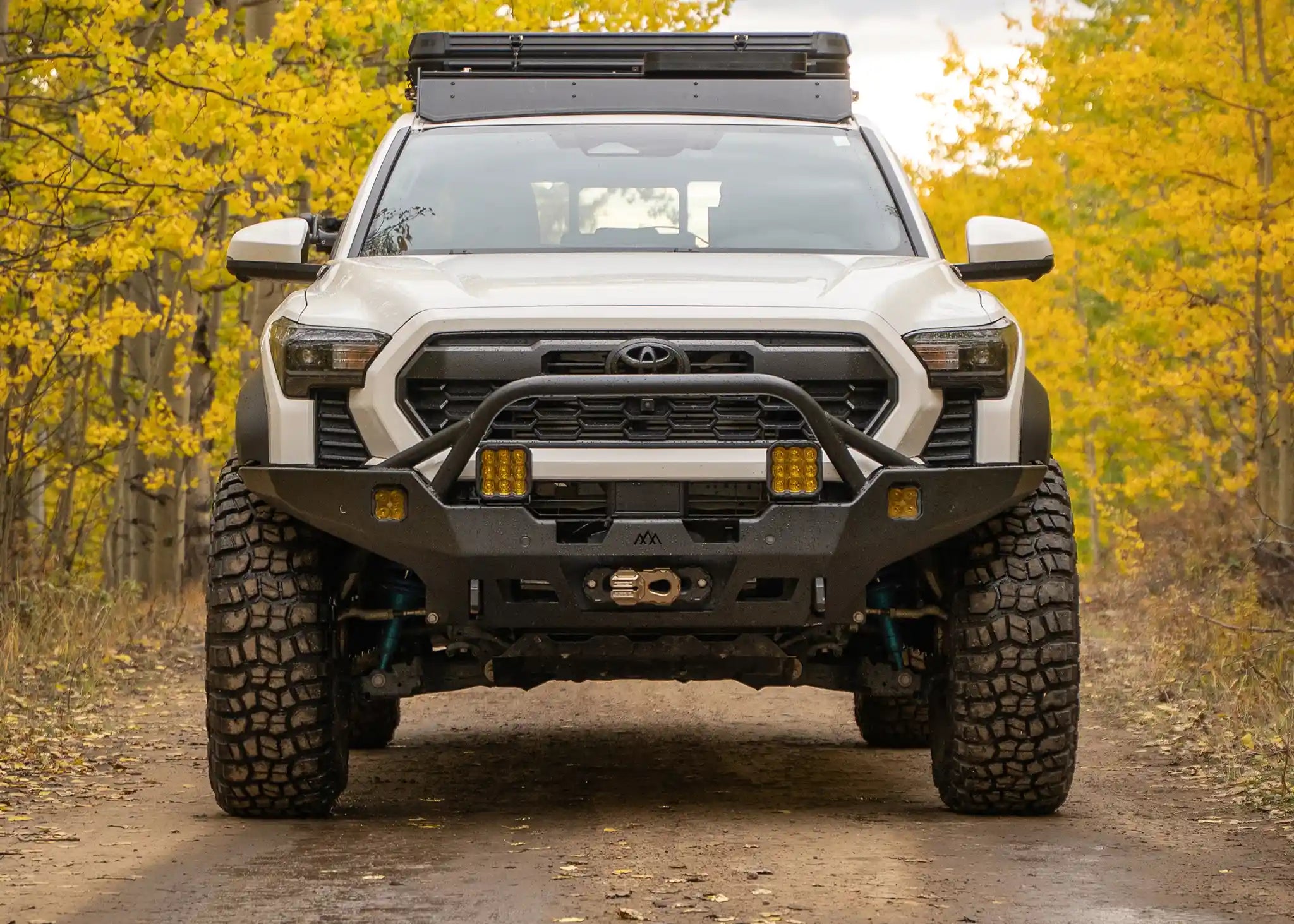 Hi-Lite Overland Toyota Tacoma Front Bumper 4th Gen (2024-2026) [Prerunner Bull Bar]