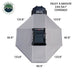 HD 180 Awning Connector Piece Kit
