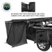 XD Nomadic 90 Degree Pivot Shower Awning - Quick Deploying w/Light Strip & Black Out