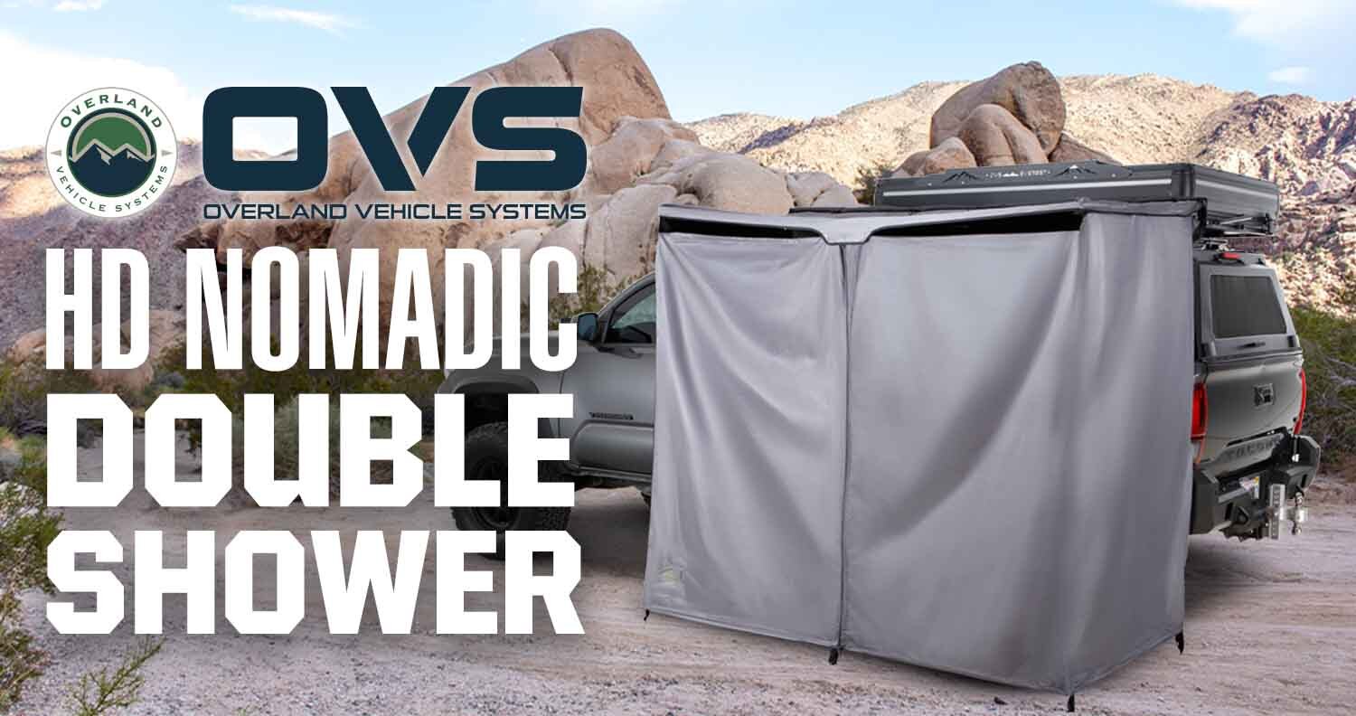 HD Nomadic 2 Person Quick Deploying Car-Side Shower & Privacy Room Combo