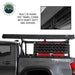 HD Nomadic 90 Degree Awning - Grey Body, Green Trim & Black Travel Cover