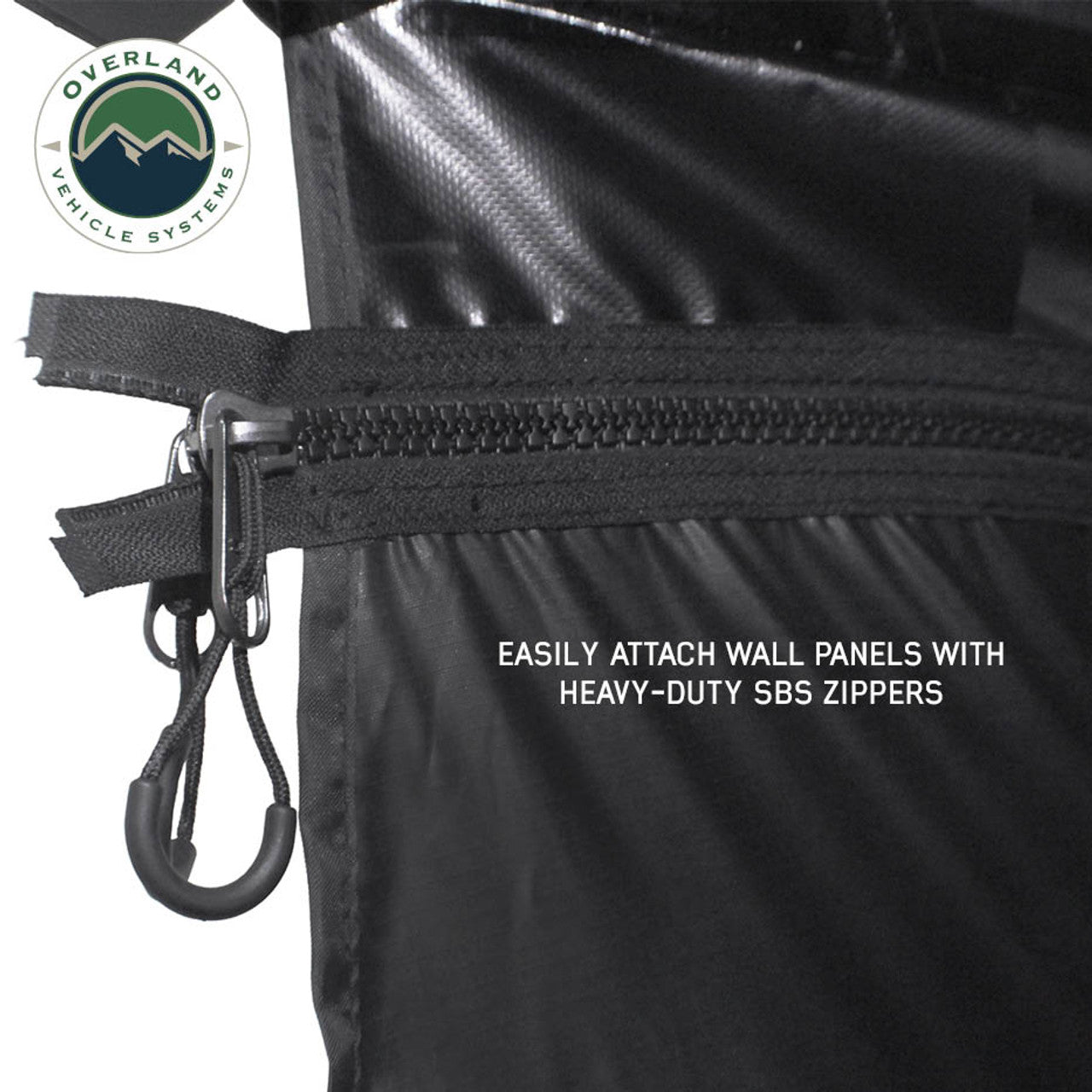 XD Nomadic 270 LT Awning Walls - Black Fabric and Trim
