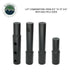 Off-Road Bottle Jack - 6 Ton - 15 Piece Kit with Organized Storage Bag
