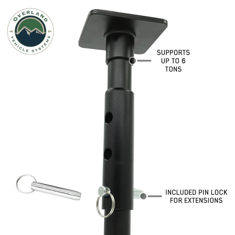 Off-Road Bottle Jack - 6 Ton - 15 Piece Kit with Organized Storage Bag