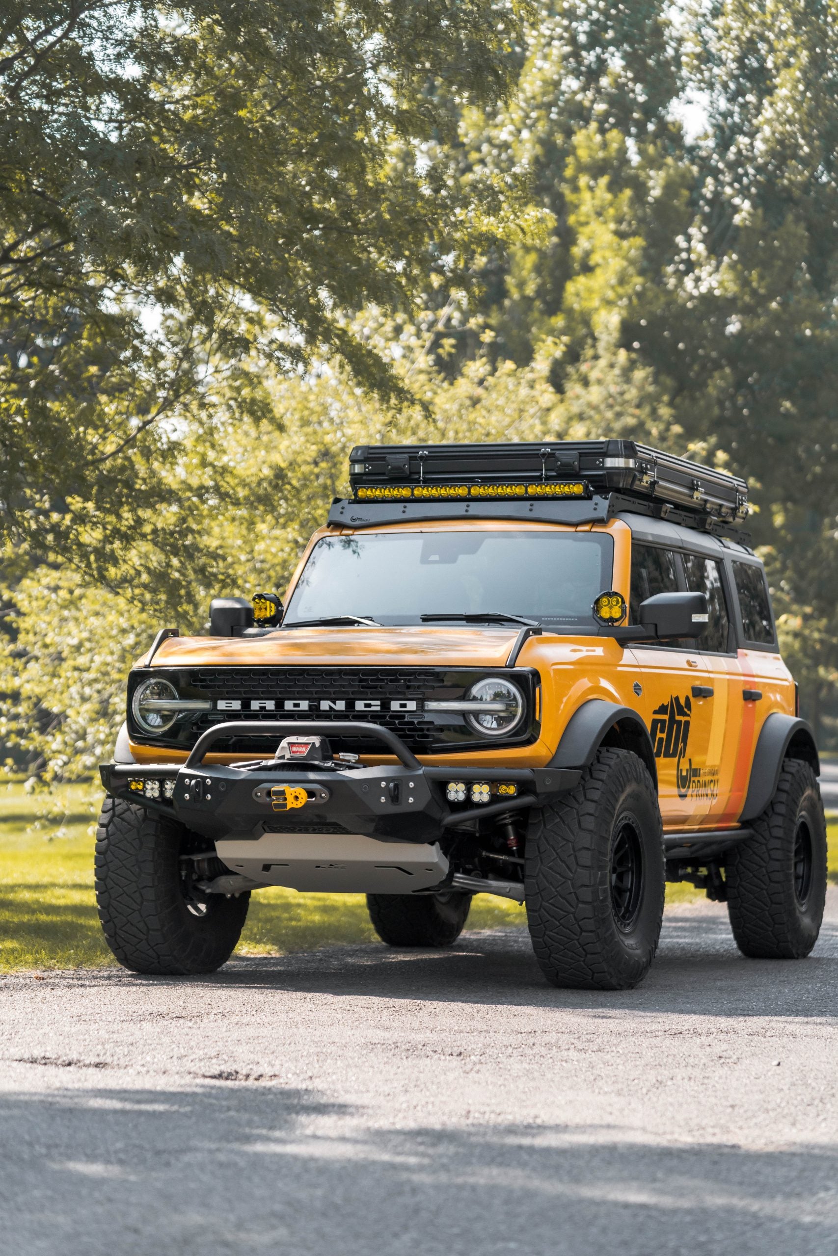 CBI Ford Bronco Baja Hybrid Front Bumper | 2022